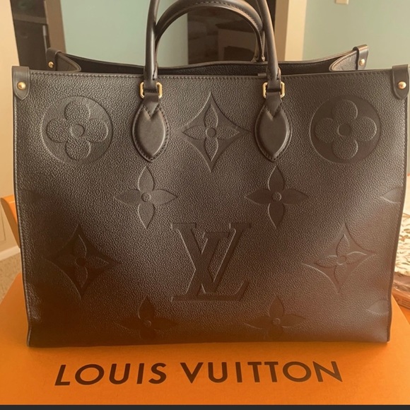 Louis Vuitton ONTHEGO GM Black Leather - Picture 9 of 10